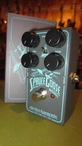 Electro Harmonix Spruce Goose Overdrive Grey