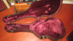 1940s Gretsch 17 1/2 inch Acoustic Artchtop Guitar Case Faux Alligator Tolex