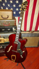 2006 Hagstrom HL-550 Jazz Archtop Electric Red