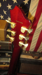 2006 Hagstrom HL-550 Jazz Archtop Electric Red