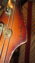 1971 Fender Jazz Bass Sunburst w Hard Case