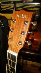 Kala Small Bodied Parlor Guitar GA-GTR-OM Natural