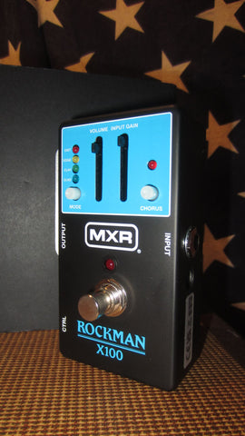 MXR Rockman X100 Distortion Black