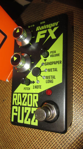 Rainger FX Razor Fuzz Black