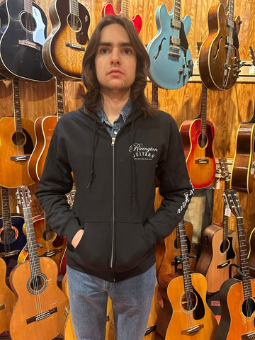 Rivington Guitars Hoodie Sweatshirt Black