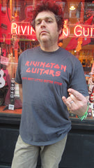 Rivington Guitars Iron Maiden T-Shirt Grey and Red