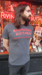 Rivington Guitars Iron Maiden T-Shirt Grey and Red