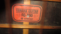 1969 Yamaha FG-300 Dreadnought Acoustic Natural