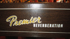 ~1961 Premier Premier 90 Reverberation Reverb Unit Brown w Cover