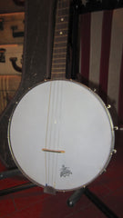 1964 Kay Tenor Four String Banjo White