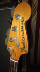 1966 Fender Mustang Bass Red