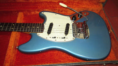 1966 Fender Mustang Blue w Original Hardshell Case