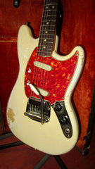 1966 Fender Mustang White w/ Original Hardshell Case
