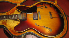 Vintage 1968 Gibson ES-335 Semi-Hollow Body Electric Guitar Sunburst w/ Original Case