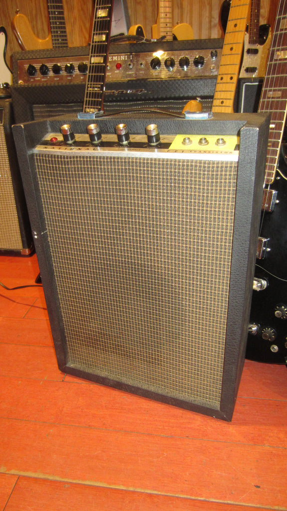 Vintage Circa 1969 National GA-97T Solid State Combo Amp