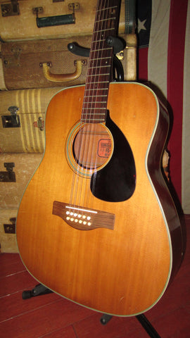 Vintage 1969 Yamaha FG-230 Acoustic 12 String Red Label Nippon