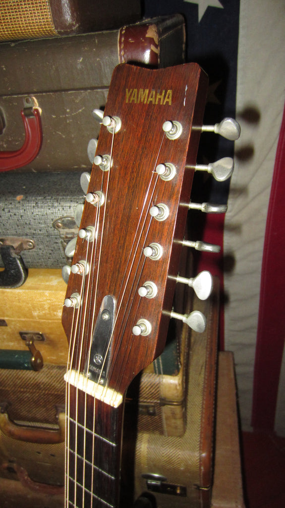 Vintage Circa 1969 Yamaha FG 230 12 String Acoustic Red Label Made In Vintage circa 1969 yamaha fg 230 12 string acoustic red label made in