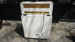 1972 Marshall Super Lead 100W White Head and Cabinet Electric Ladyland Studios