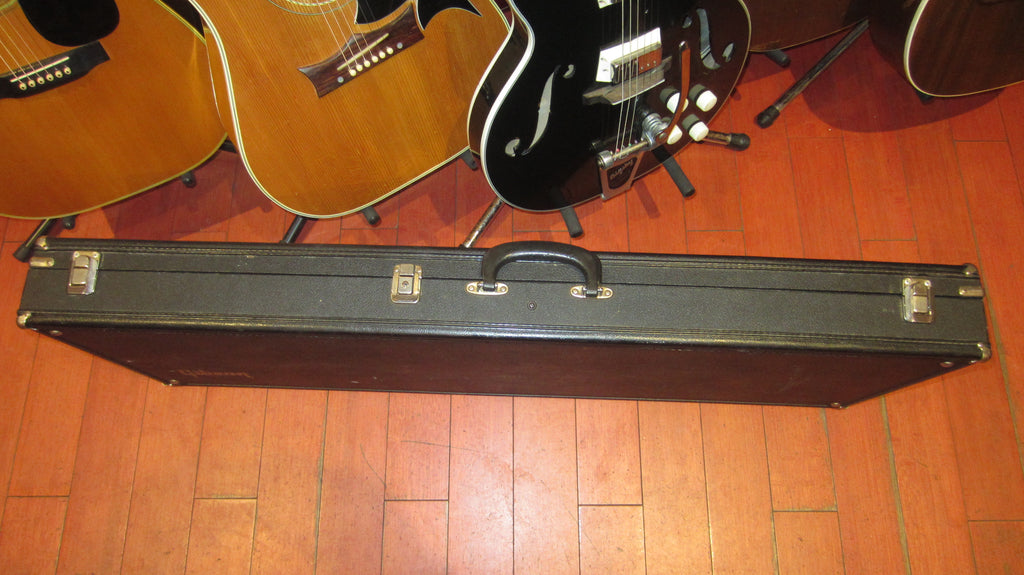 Sg Case ~1973 Gibson Hardshell SG Case Black with Purple Interior – Rivington ...