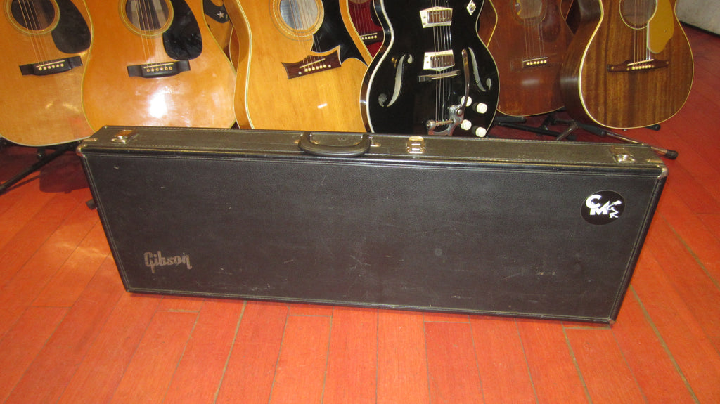 Sg Case ~1973 Gibson Hardshell SG Case Black with Purple Interior – Rivington ...