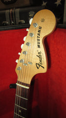 1974 Fender Mustang Sunburst w/ Original Hardshell Case