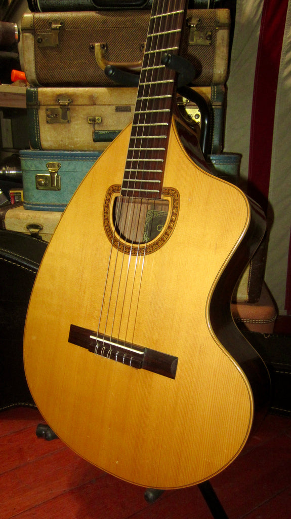 1974 Giannini AWKN6 Classical Nylon String Natural w Original Case