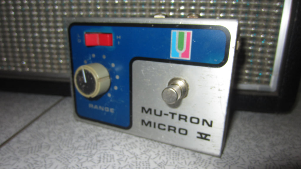 Vintage 1970's Musitronics Mu-tron Micro V Envelope Filter Pedal