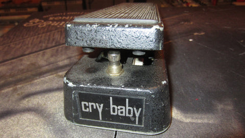 Vintage 1976 Thomas International Company Crybaby Wah Model 95-910511 Black