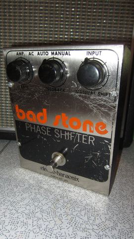 Vintage 1977 Electro Harmonix Bad Stone Phaser Phase Shifter Chrome