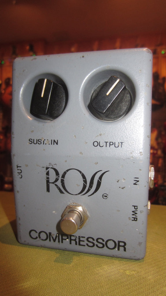 ross compressor pedal 1978 Ross Compressor Grey – Rivington Guitars