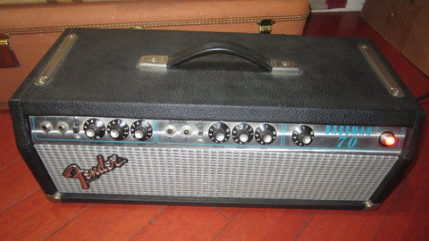 Vintage Circa 1979 Fender Bassman 70 Bass Amp Head