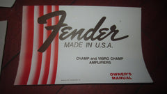 ~1979 Fender Vibro Champ Amp Silverface