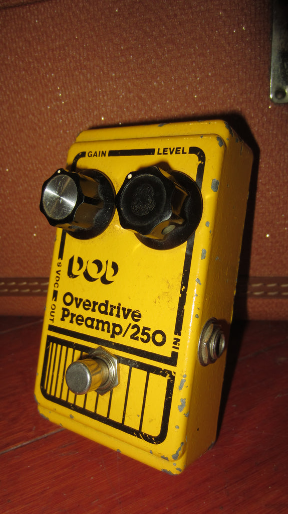 1980 DOD OD250 Distortion Yellow