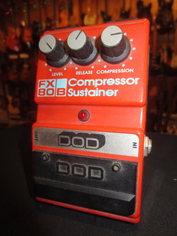 Circa 1987 DOD FX80 B Compressor Sustainer Pedal