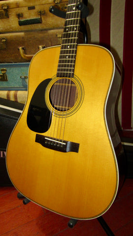 1987 Martin HD-28L Left Handed Dreadnought Natural w/ Original Case and all Paperwork