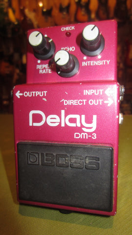 ~1988 Boss DM-3 Analog Delay Green Label