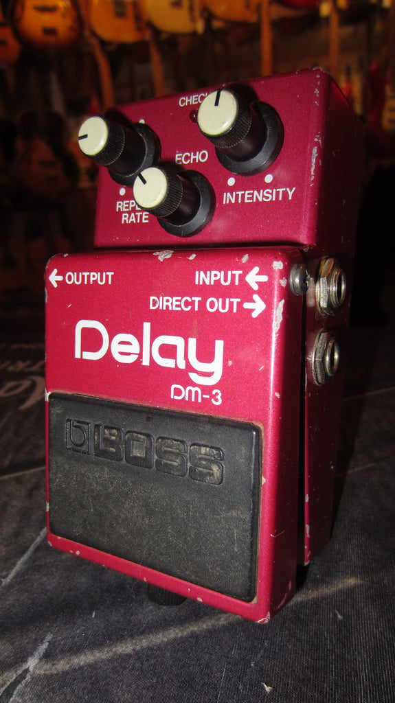 analog stereo delay pedal Vintage 1980's Boss DM-3 Analog Delay Pedal Stereo Output Made in Japa – Rivington Guitars