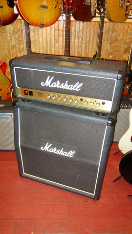 ~1991 Marshall 3203 Artist Black w/ Matching Marshall 1966A 2 x12 Cabinet