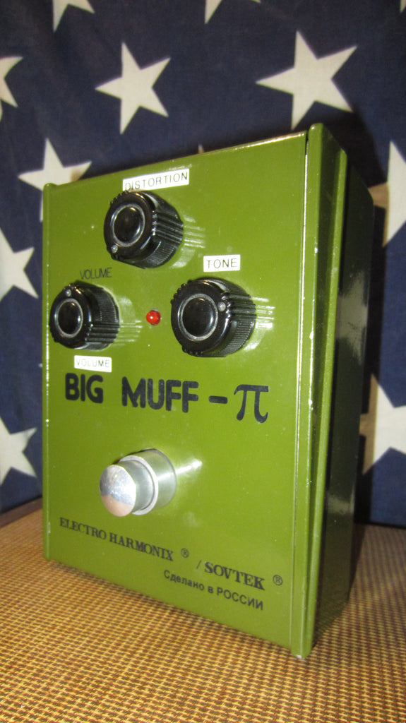 ~1994 Electro Harmonix Green Russian Big Muff  Green