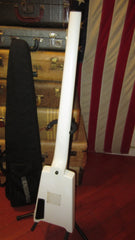 1990's Steinberger Spirit 5 String Bass White w/ original gig bag