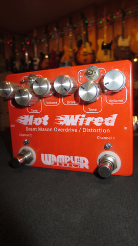 Pre-Owned Wampler Pedals Hot Wired Brent Mason Overdrive / Distortion Pedal