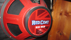 ~2017 Eminence 15" Red Coat Big Ben Speaker Cabinet Fender Brown Tolex