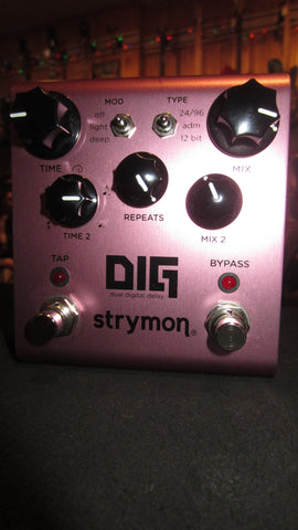 ~2019 Strymon Dig Dual Digital Delay Pink