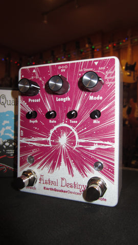 2021 Earthquaker Devices Astral Destiny Red And White