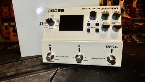 2022 BOSS DD-500 Digital Delay White