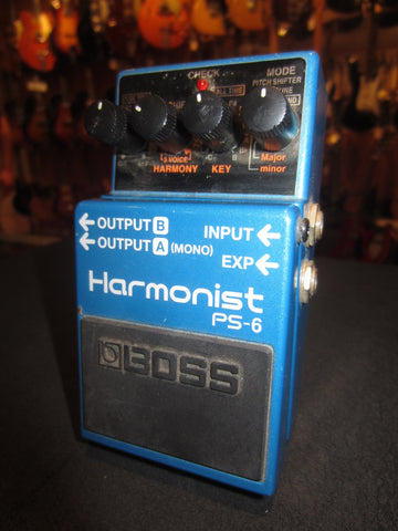 Pre Owned Circa 2016 Boss PS-6 Harmonist Pitch Shifter Pedal Blue