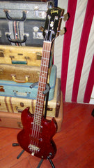 Vintage 1965 Gibson EB-0 Electric Bass SG Bass w/ gig bag