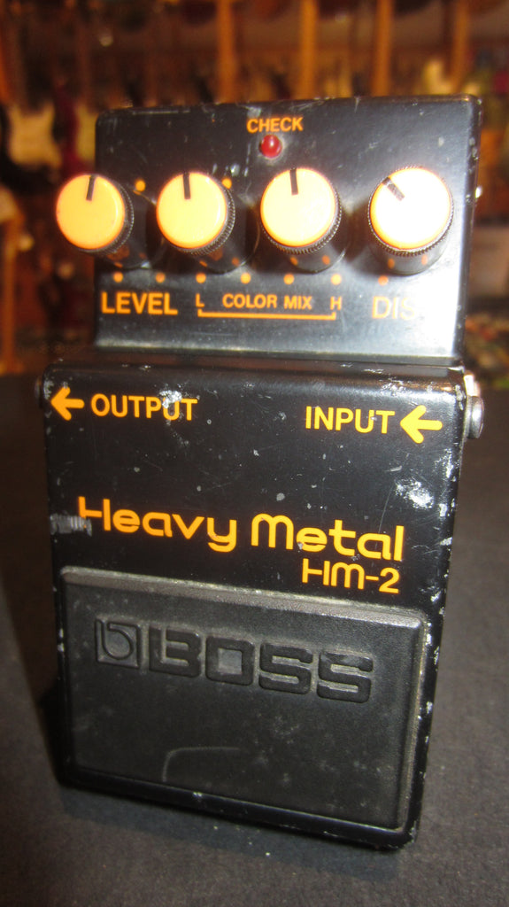 heavy metal boss pedal 1993 Boss HM-2 Heavy Metal Black – Rivington Guitars