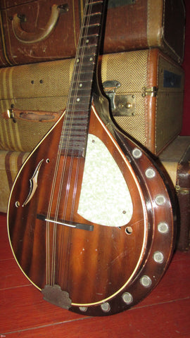 Vintage Circa 1959 Harmony Leo Master Resonator Mandolin